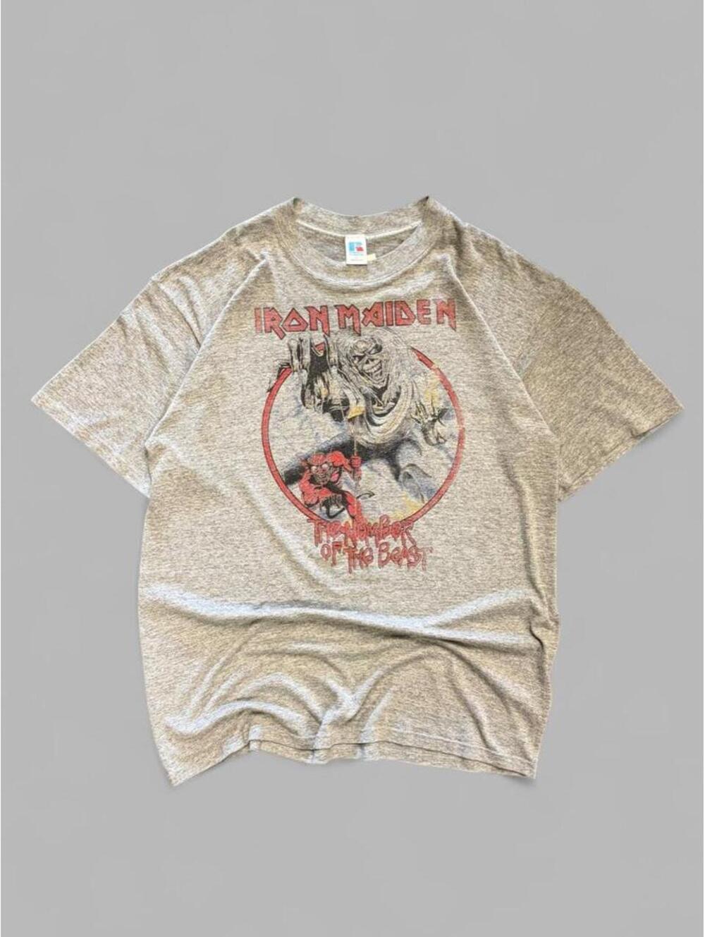90s Iron Maiden Russell Athletic Tee